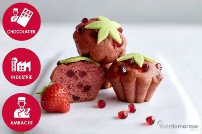 Online texturen nemen de bakkerij-, patisserie- en chocolade-industrie over