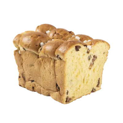 Brioche met rozijnen